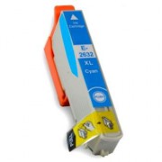 Compatible cartucho Epson T2632 Cian