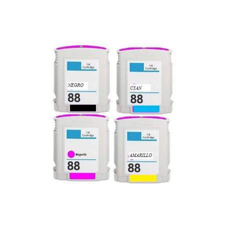  Compatible Cartucho Impresora HP OFFICEJET Pro L7780 Pack4