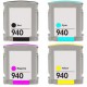 Compatible Cartucho Impresora HP OFFICEJET PRO 8500 pack 4