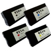 Compatible Cartucho Impresora HP OFFICEJET PRO 8100 N811D pack 4