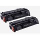 compatible Toner Impresora HP LASERJET Pro 400 M401A Pack 2