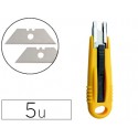  Repuesto cuter q-connect blister de 5 unidades para cuter 